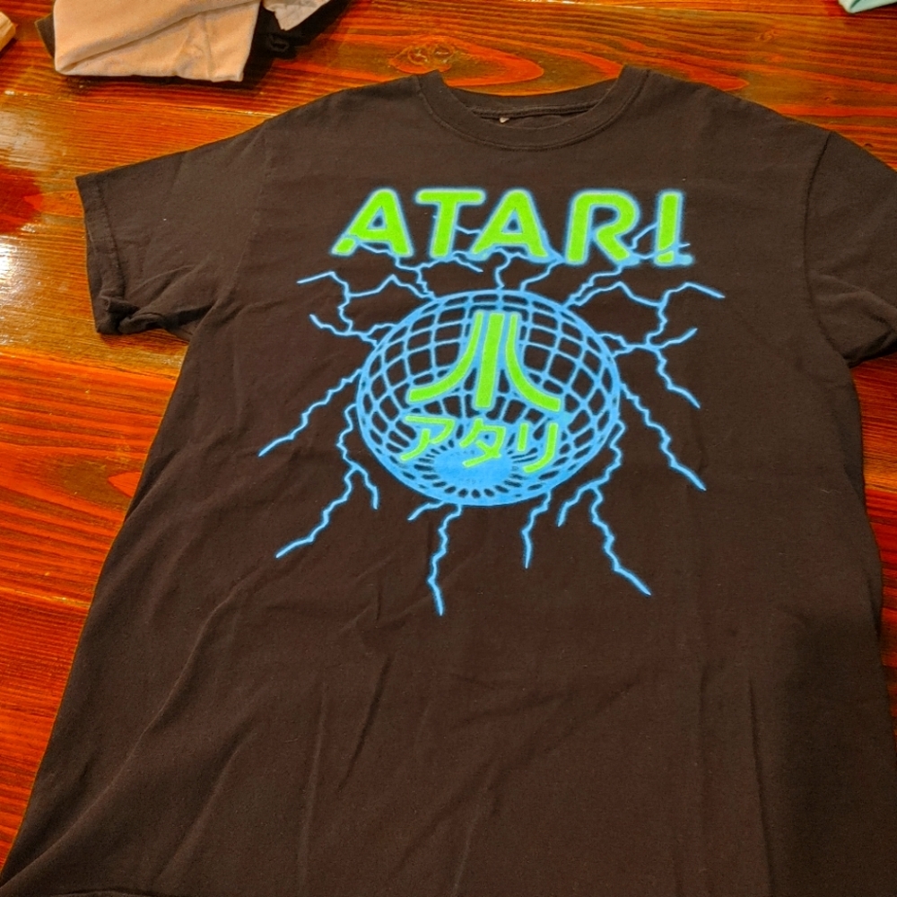 Mens (small)atari graphics t-shirt